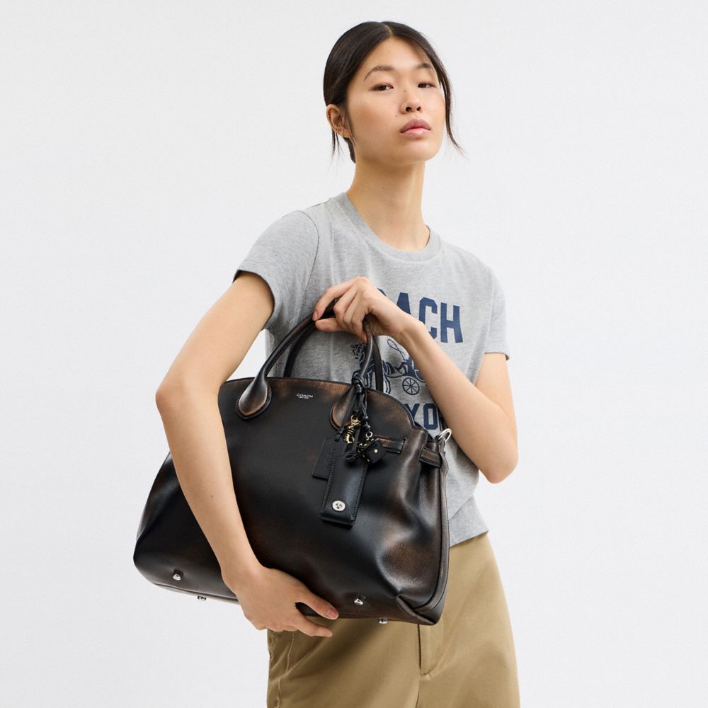 Coach Soft Empire Carryall Bag 40 In Loved Leather