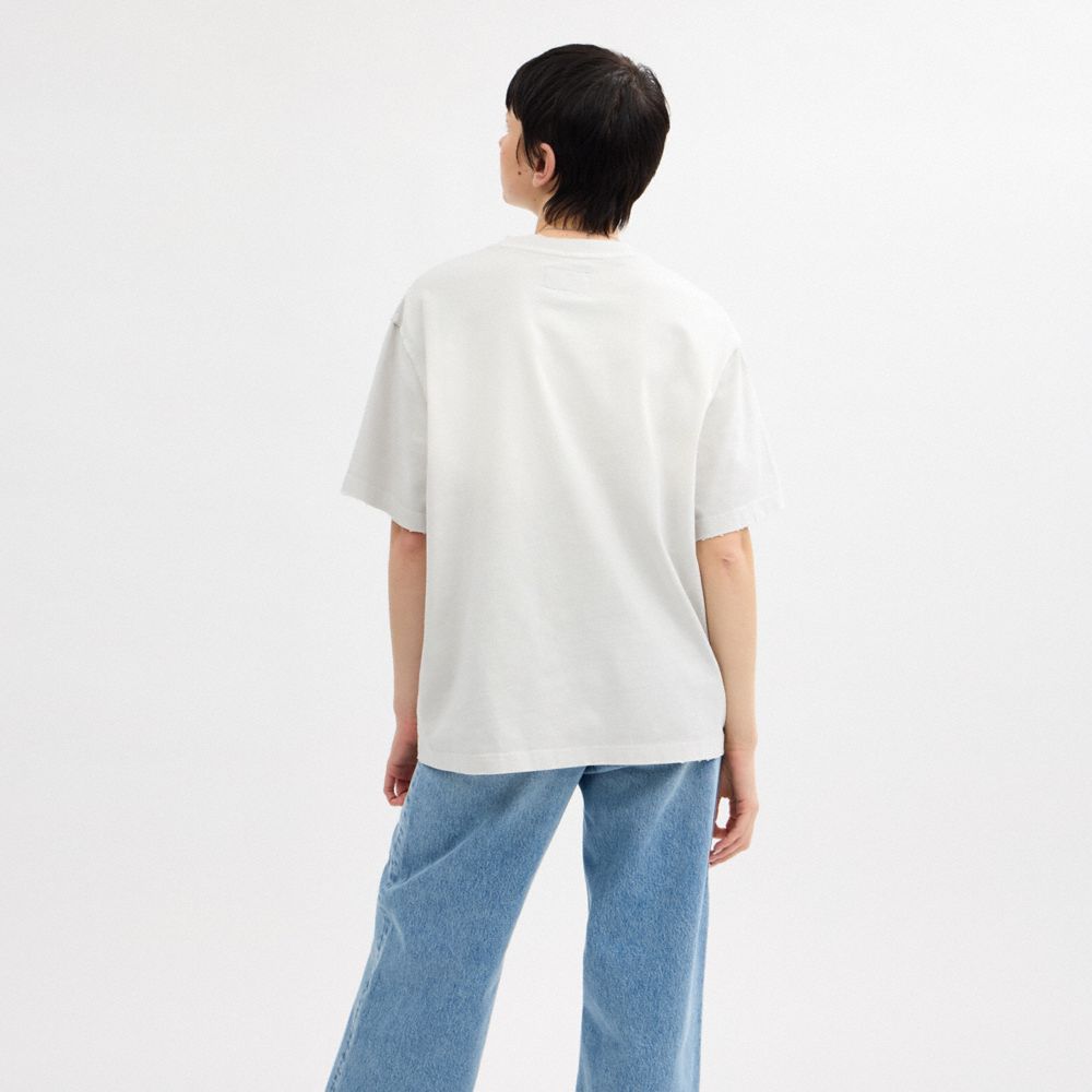 COACH®,【COACH MATIN KIM】ラージ フィット Tシャツ,トップス＆Tシャツ,