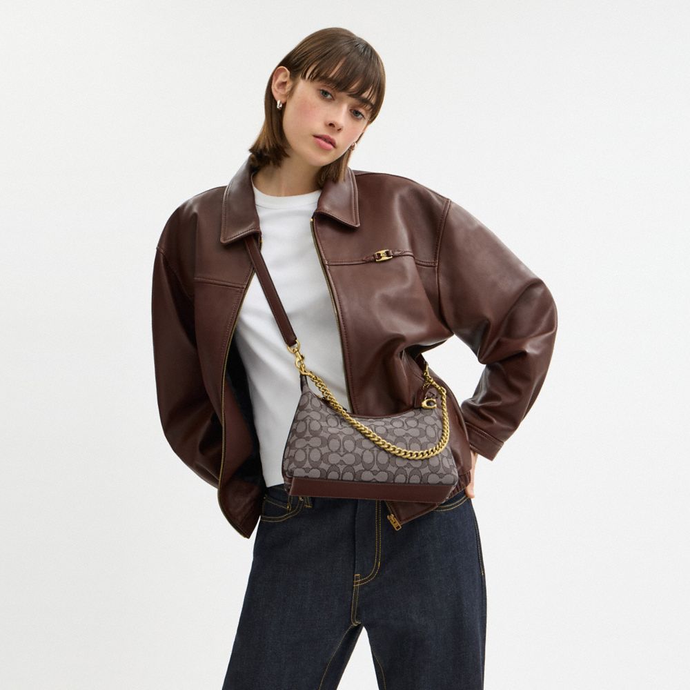COACH®,Juliet Shoulder Bag 25 In Signature Jacquard,