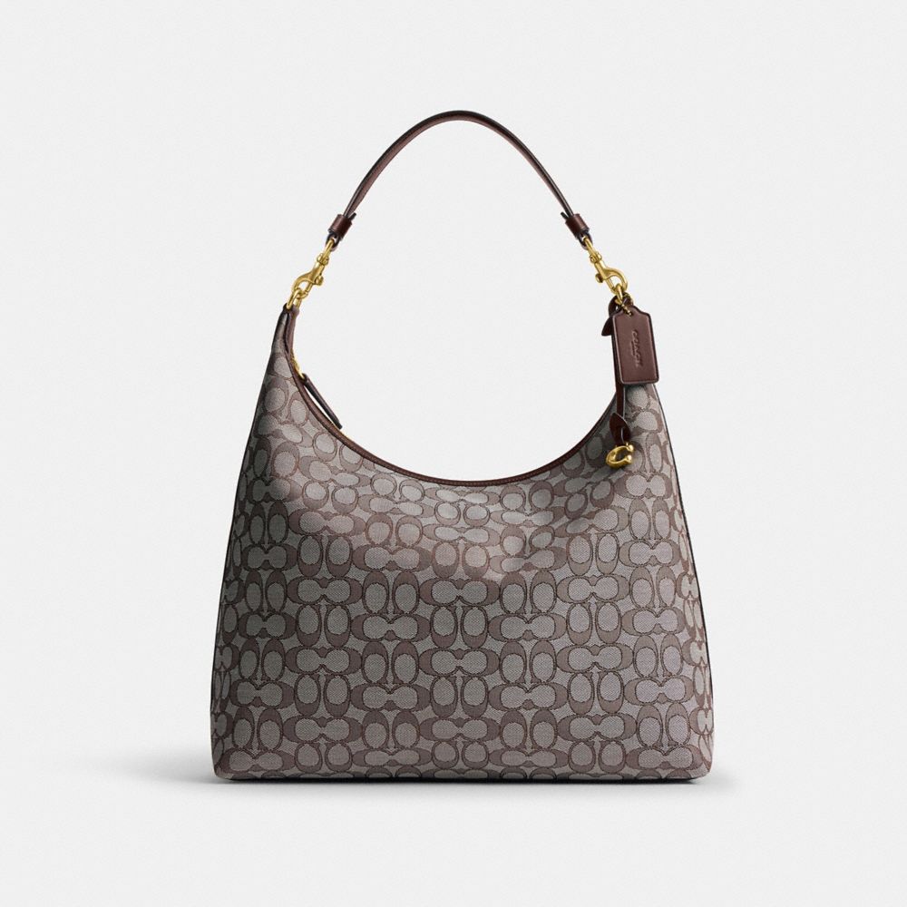 Coach Juliet Schultertasche 38 Aus Signature Jacquard In Brown