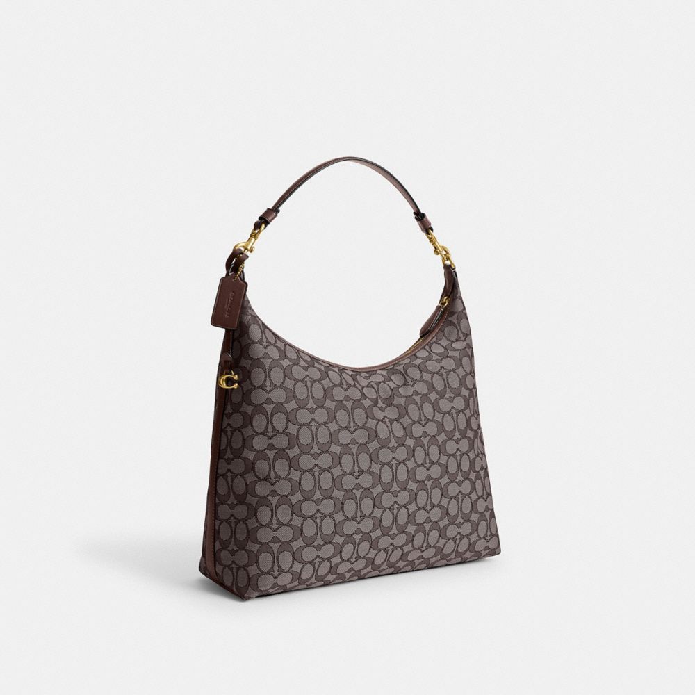 COACH®,Juliet Shoulder Bag 38 In Signature Jacquard,,Angle View