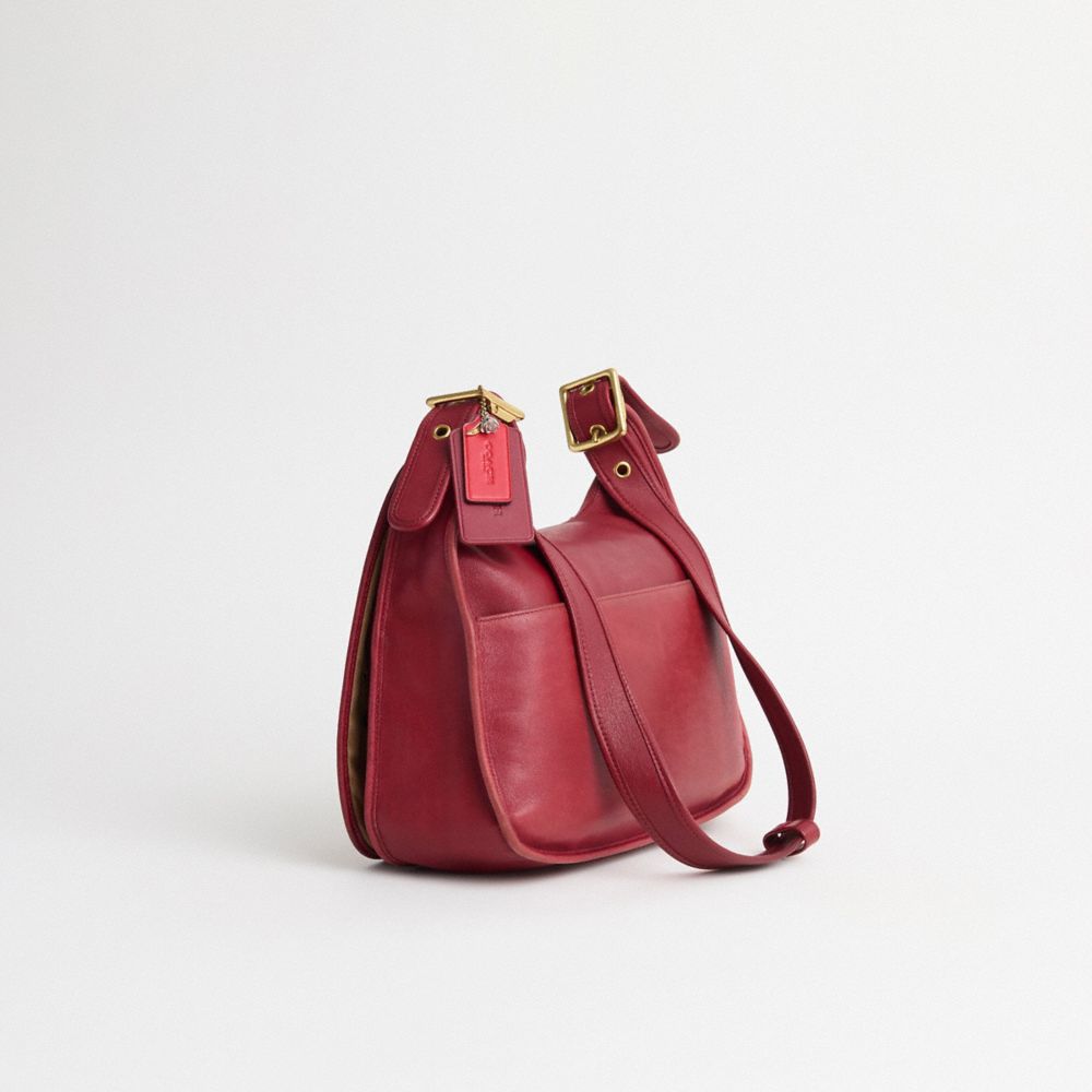 COACH®,Upcrafted Vintage Crescent Bag,,Angle View