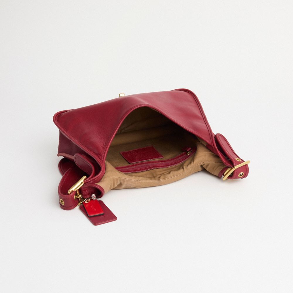COACH®,Upcrafted Vintage Crescent Bag,,Inside View,Top View