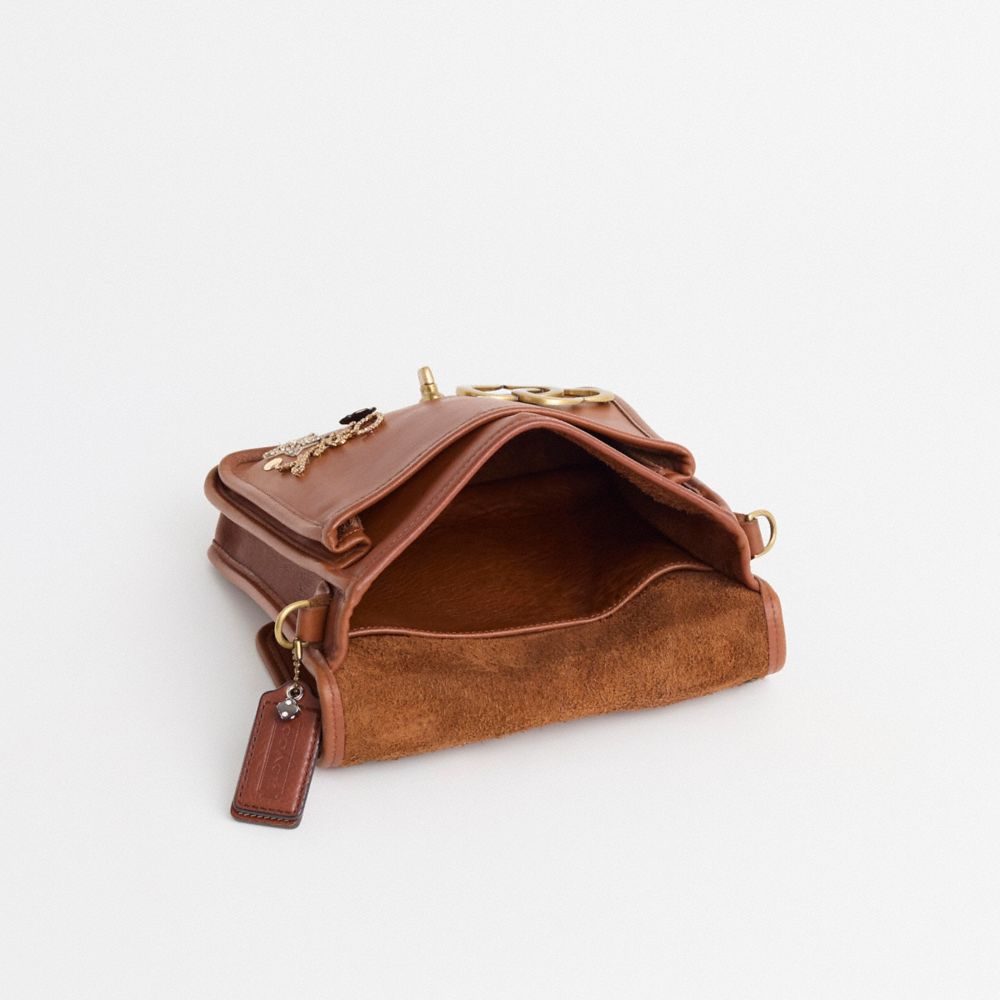 COACH®,Upcrafted Vintage Station Bag,,Inside View,Top View