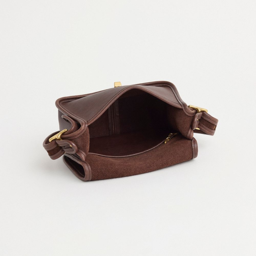 COACH®,Vintage Legacy Small Flap Bag,,Inside View,Top View