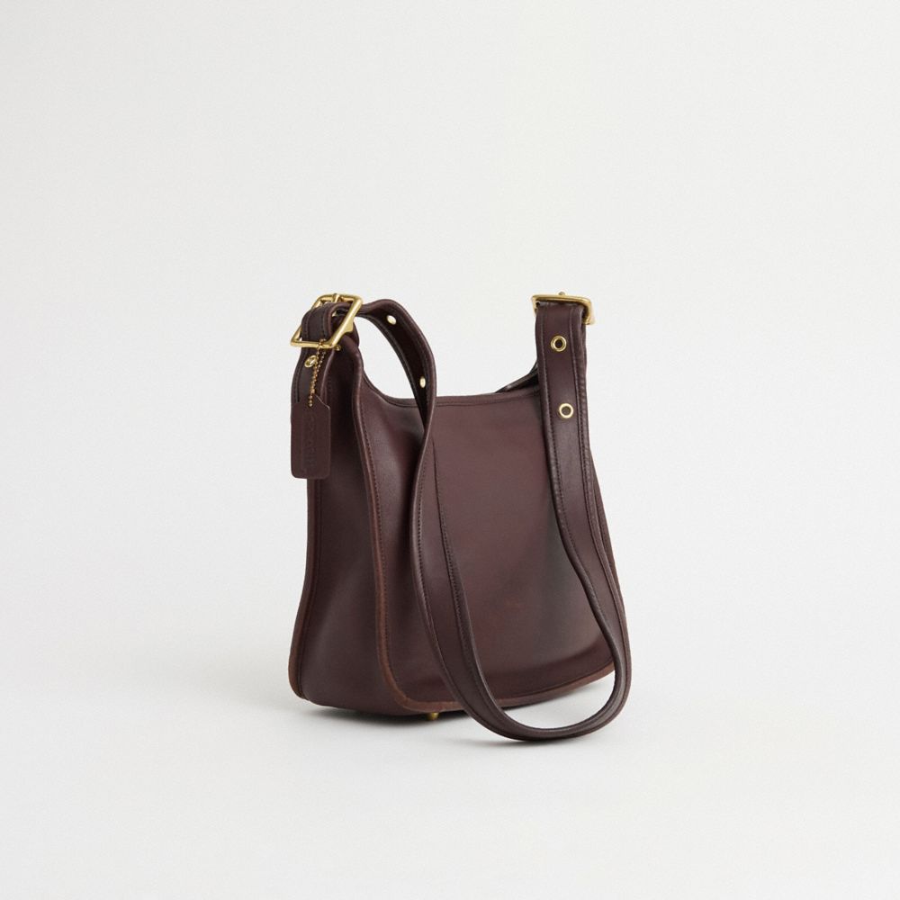 COACH®,Vintage Large Legacy Zip Bag,,Angle View