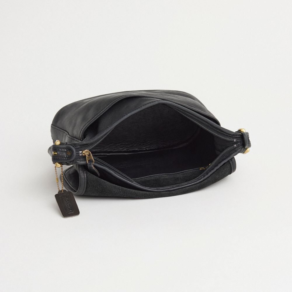 COACH®,Vintage Fletcher Bag,,Inside View,Top View