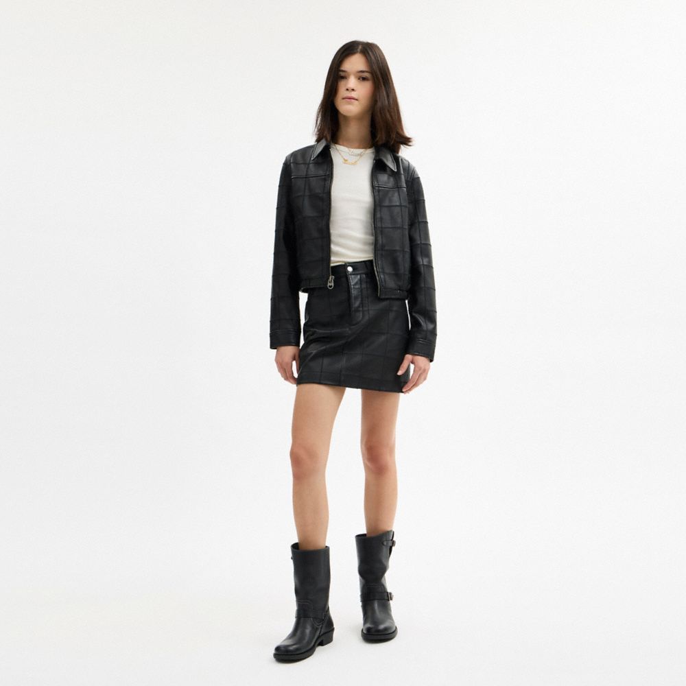 COACH®,ジャケット,ウェア,ﾌﾞﾗｯｸ