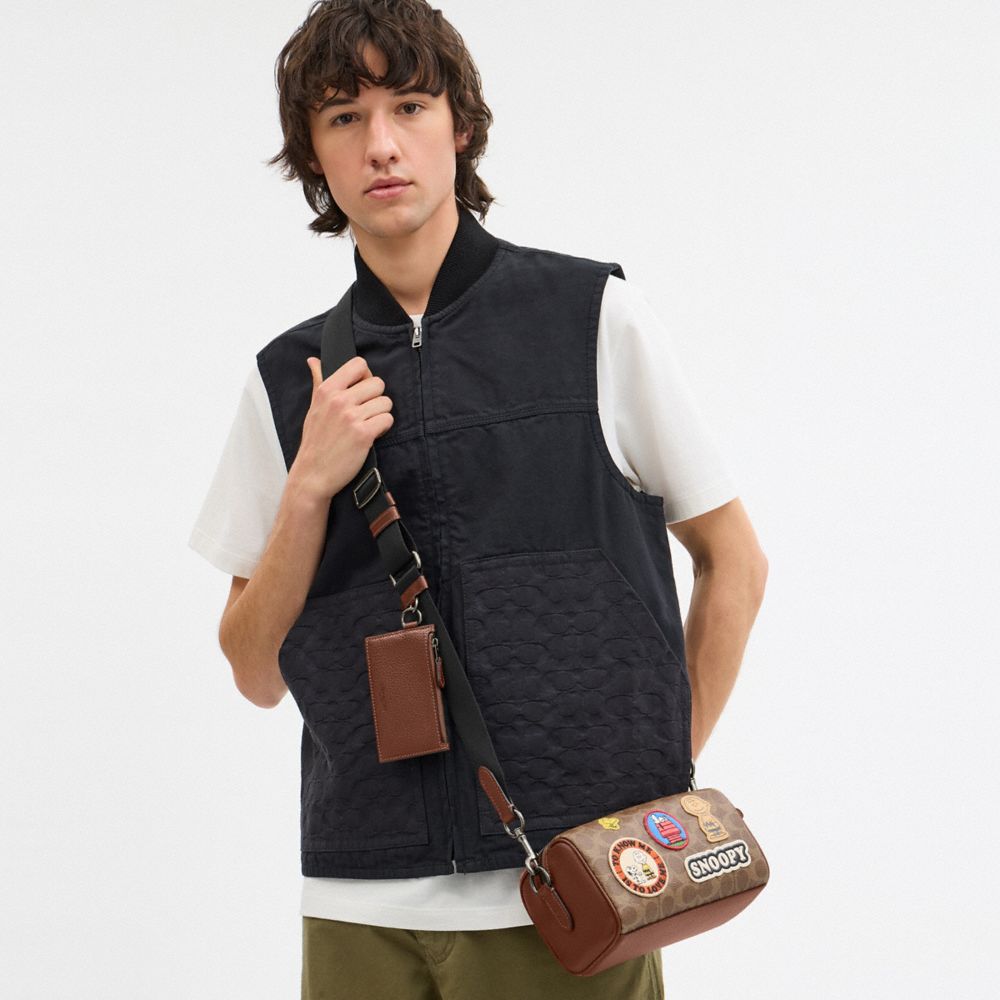【COACH X PEANUTS】アクセル クロスボディ バッグ・シグネチャー キャンバス・パッチ 2