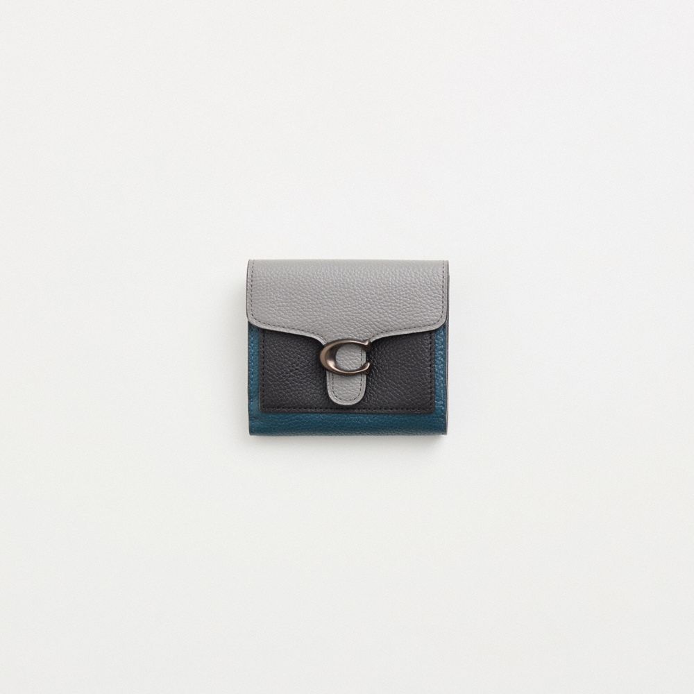 COACH®,Restored Tabby Small Wallet In Colorblock,,Front View