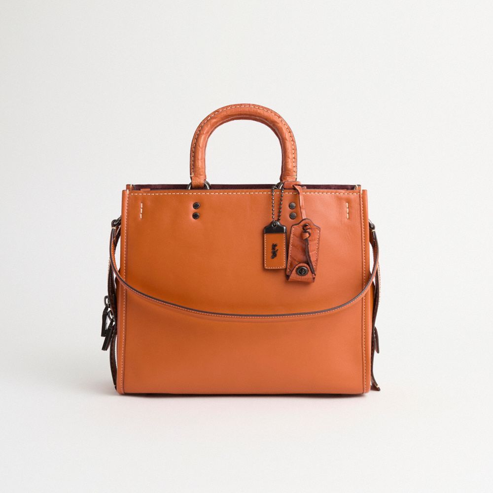 Restored Rogue Bag In Colorblock Crocodile | COACH®