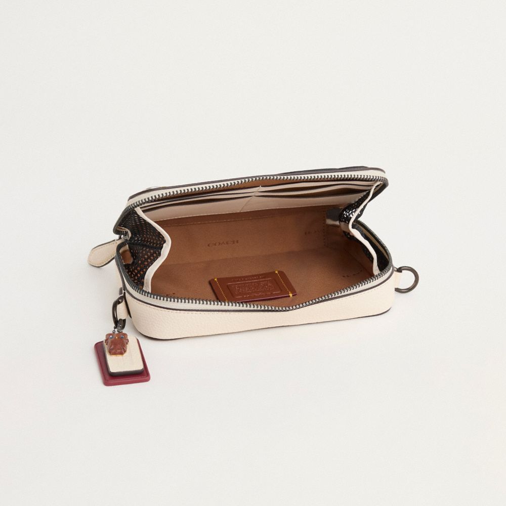 COACH®,Upcrafted Charter Slim Crossbody,,Inside View,Top View