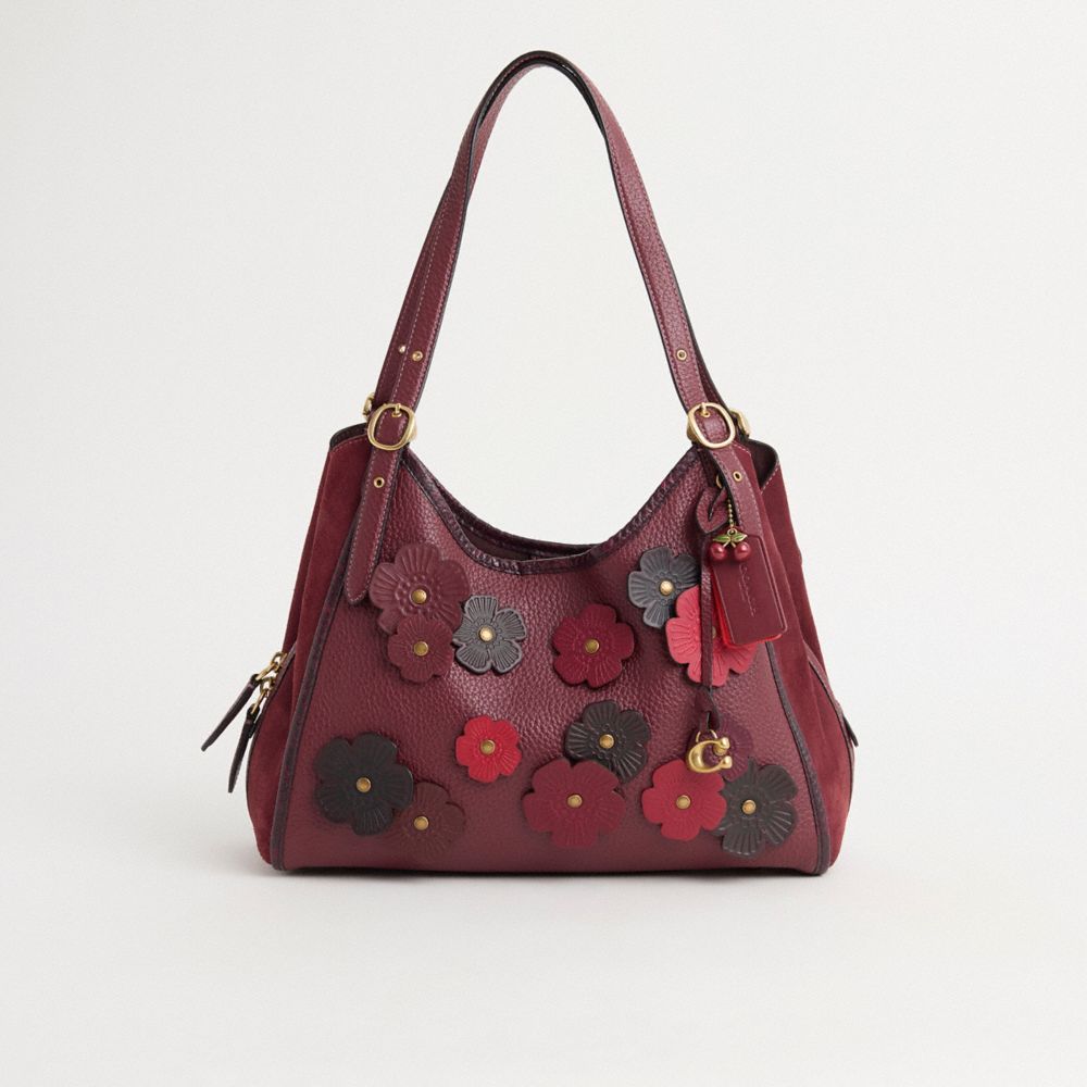 COACH® | Upcrafted Lori Shoulder Bag With Snakeskin Detail