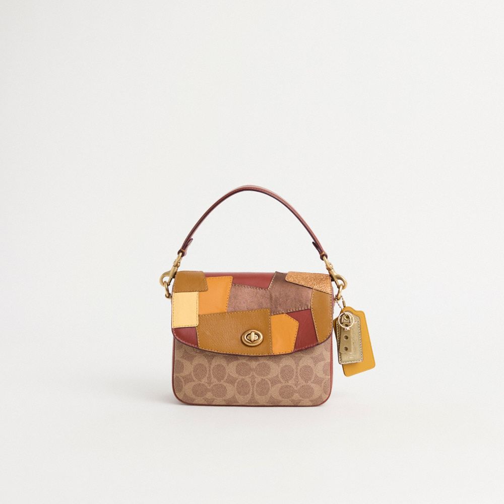 Coach Upcrafted Cassie Crossbody Bag 19 In Signature Canvas In Multi