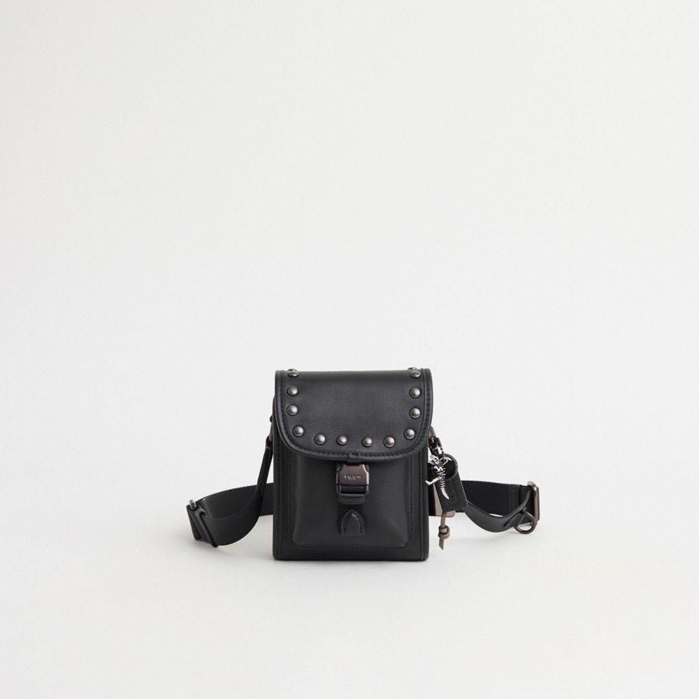 COACH®,Upcrafted Charter North South Crossbody,,Front View