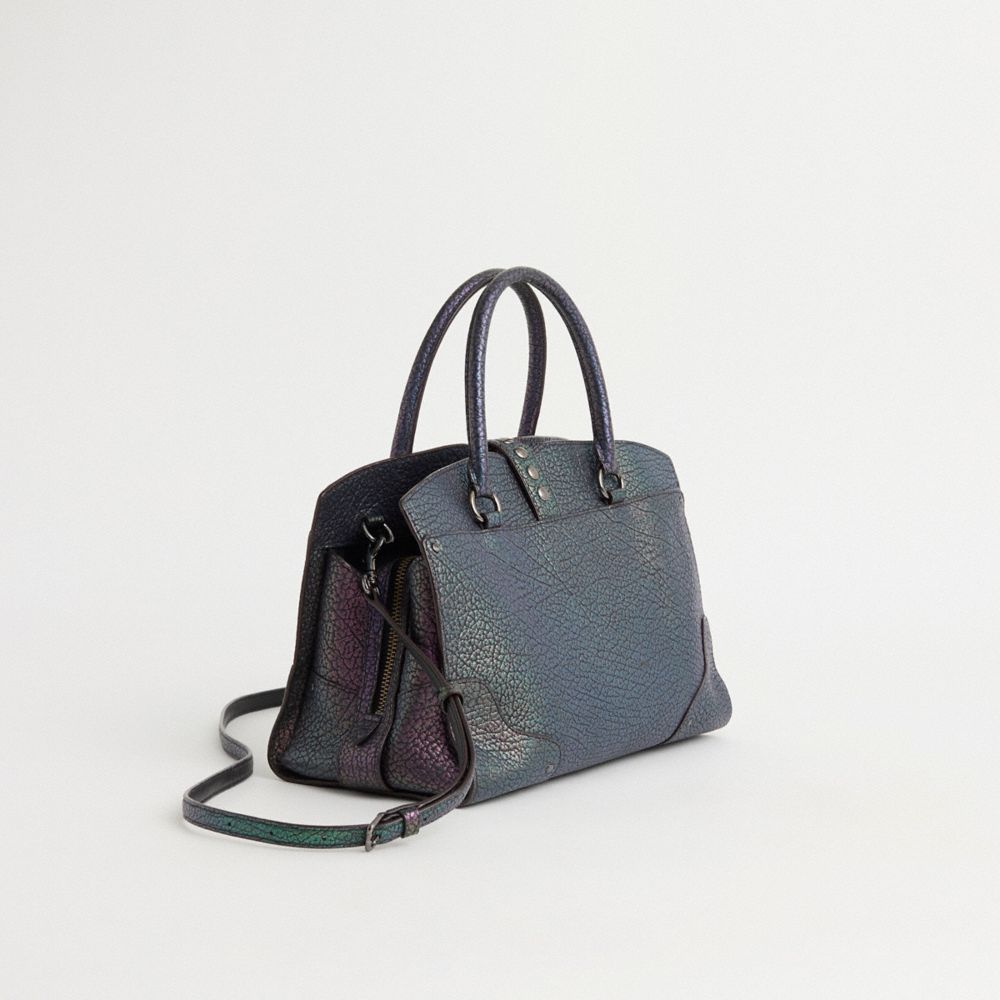 COACH®,Upcrafted Mercer Satchel 30,,Angle View