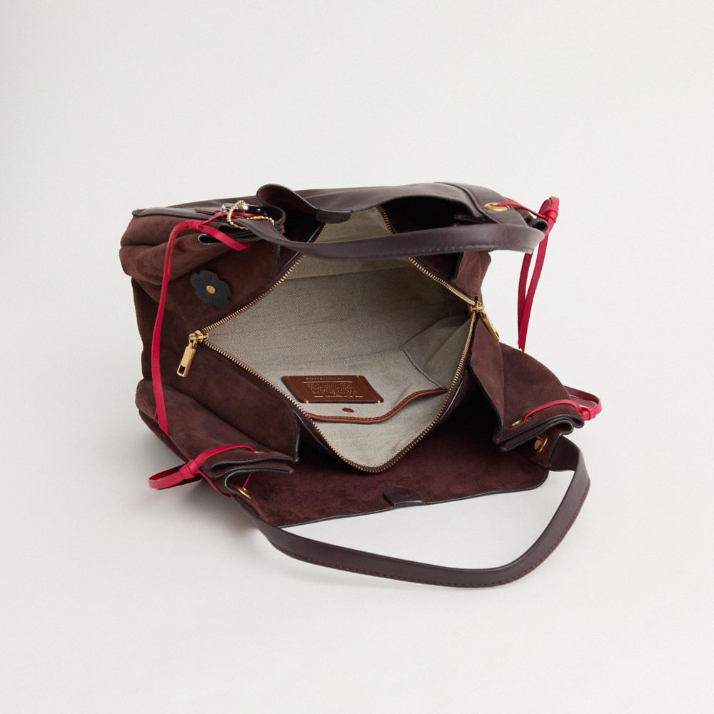 COACH®,Upcrafted Harmony Hobo,,Inside View,Top View