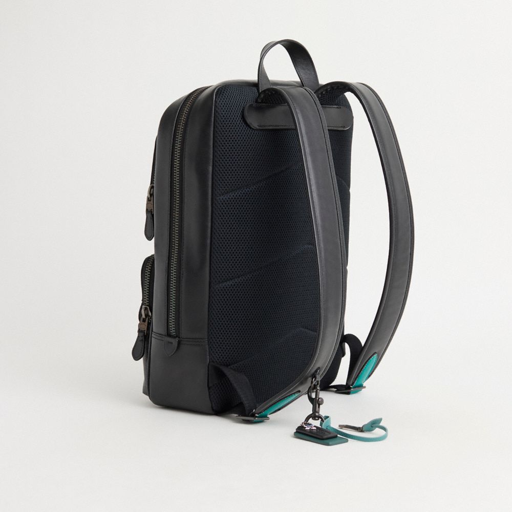 COACH UPCRAFTED GOTHAM BACKPACK IN SIGNATURE CANVAS 
