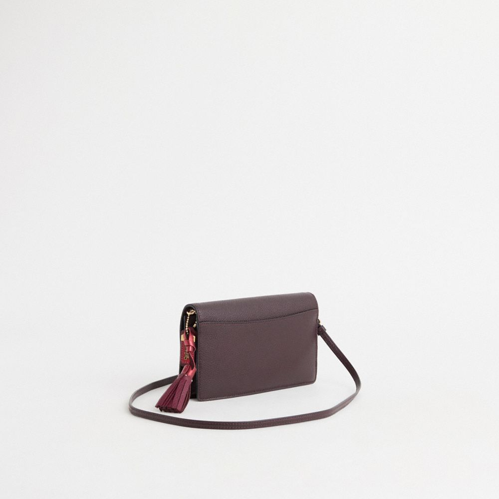 COACH®,Upcrafted Hayden Foldover Crossbody Clutch,,Angle View