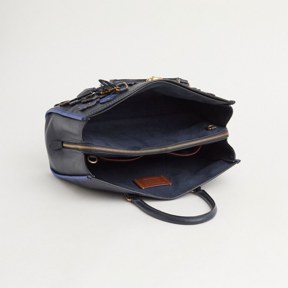 COACH®,Upcrafted Brooke Carryall Bag,,Inside View,Top View