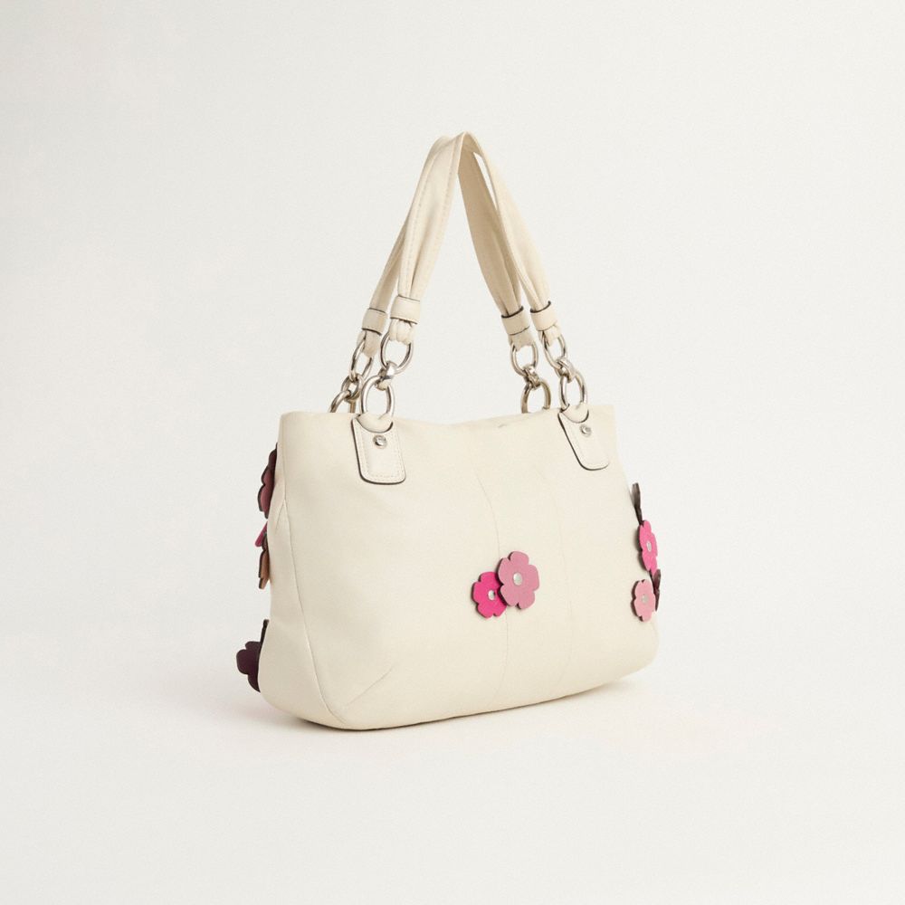 COACH®,Upcrafted Kristin Zip Tote,,Angle View