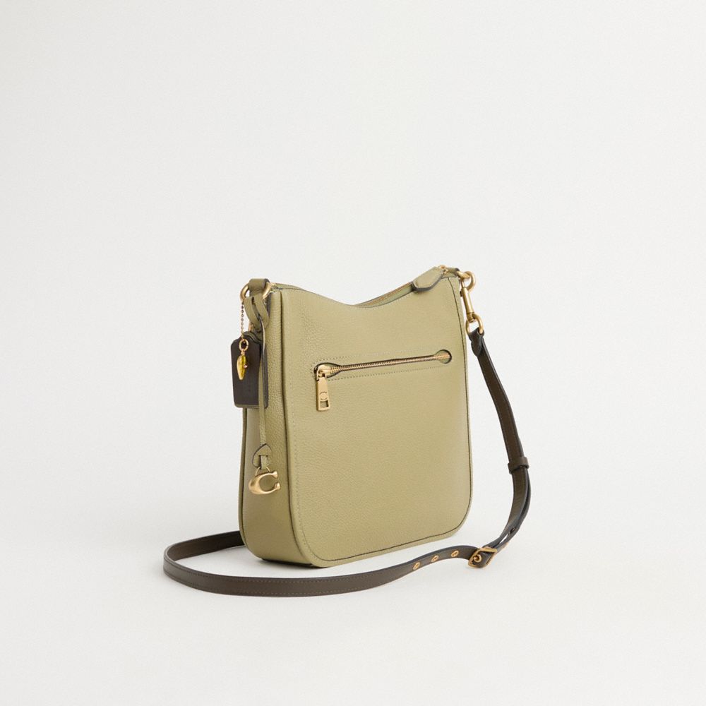 COACH®,Upcrafted Chaise Crossbody Bag,,Angle View