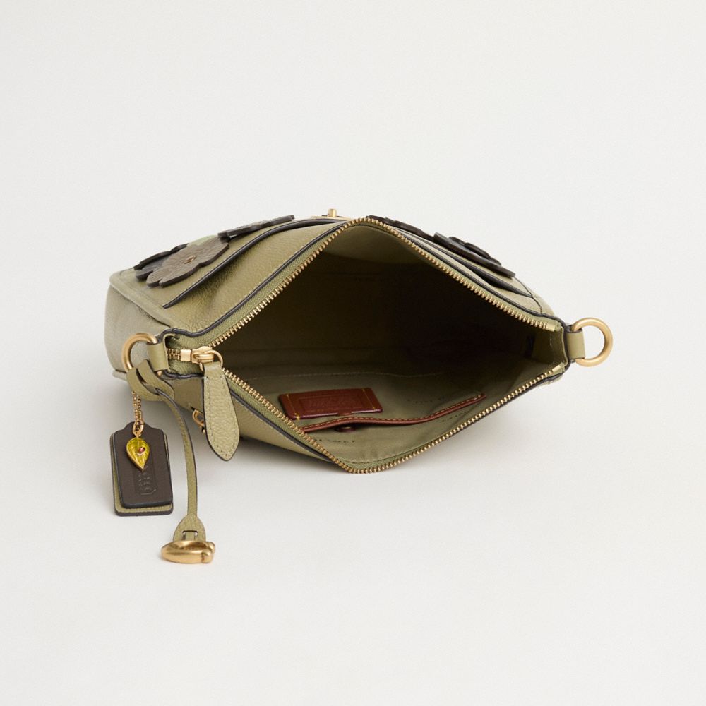 COACH®,Upcrafted Chaise Crossbody Bag,,Inside View,Top View