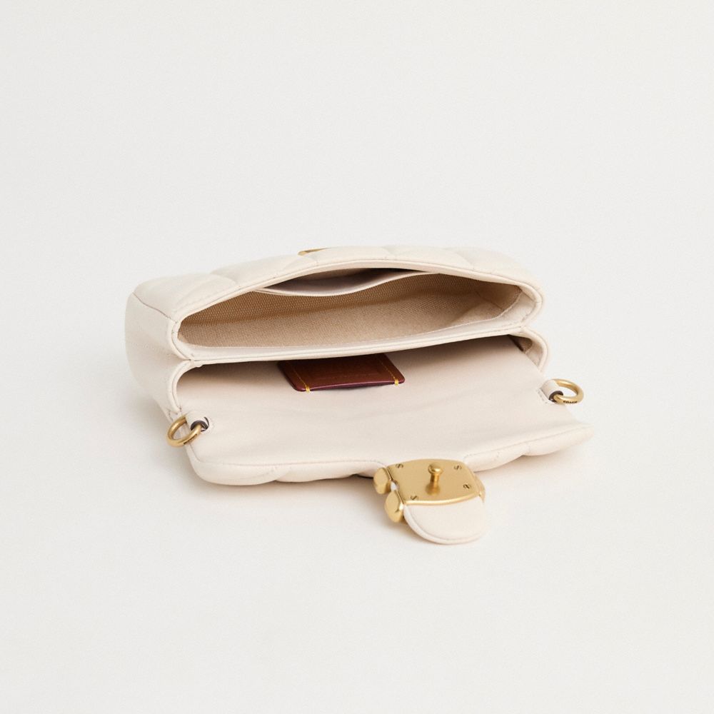COACH®,Upcrafted Tabby Crossbody Wristlet With Pillow Quilting,,Inside View,Top View