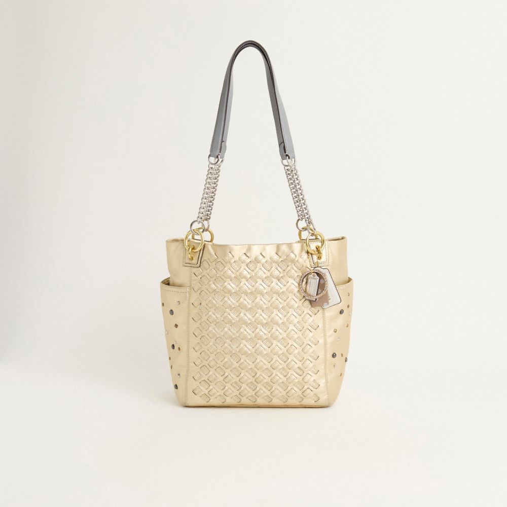 COACH®,Upcrafted North South Tote,,Front View