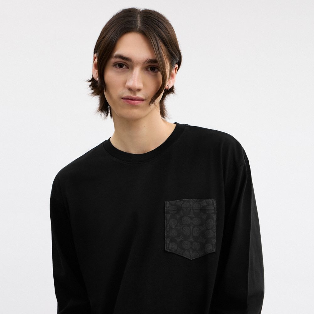 シグネチャー ロング スリーブ Tシャツ 2