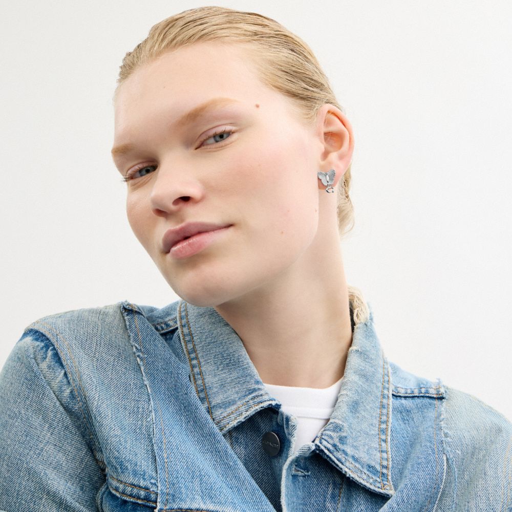 Butterfly Drop Earrings