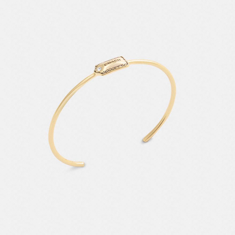 Hangtag Cuff Bracelet