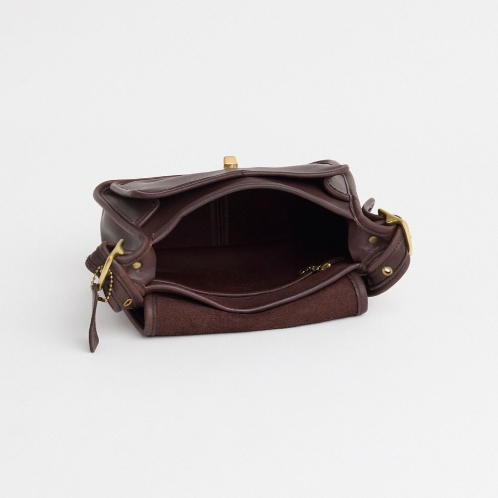 COACH®,Vintage Rambler's Legacy Bag,,Inside View,Top View