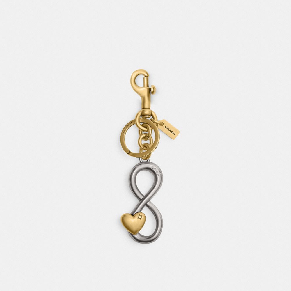 COACH®,Coach | The Summer I Turned Pretty™ Infinity Bag Charm,,Front View