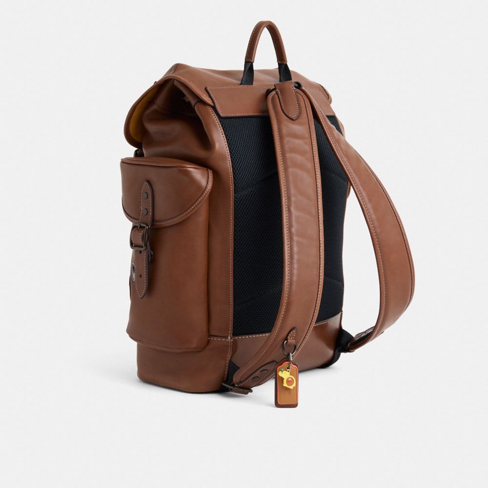 COACH®,Upcrafted Hitch Backpack,,Angle View