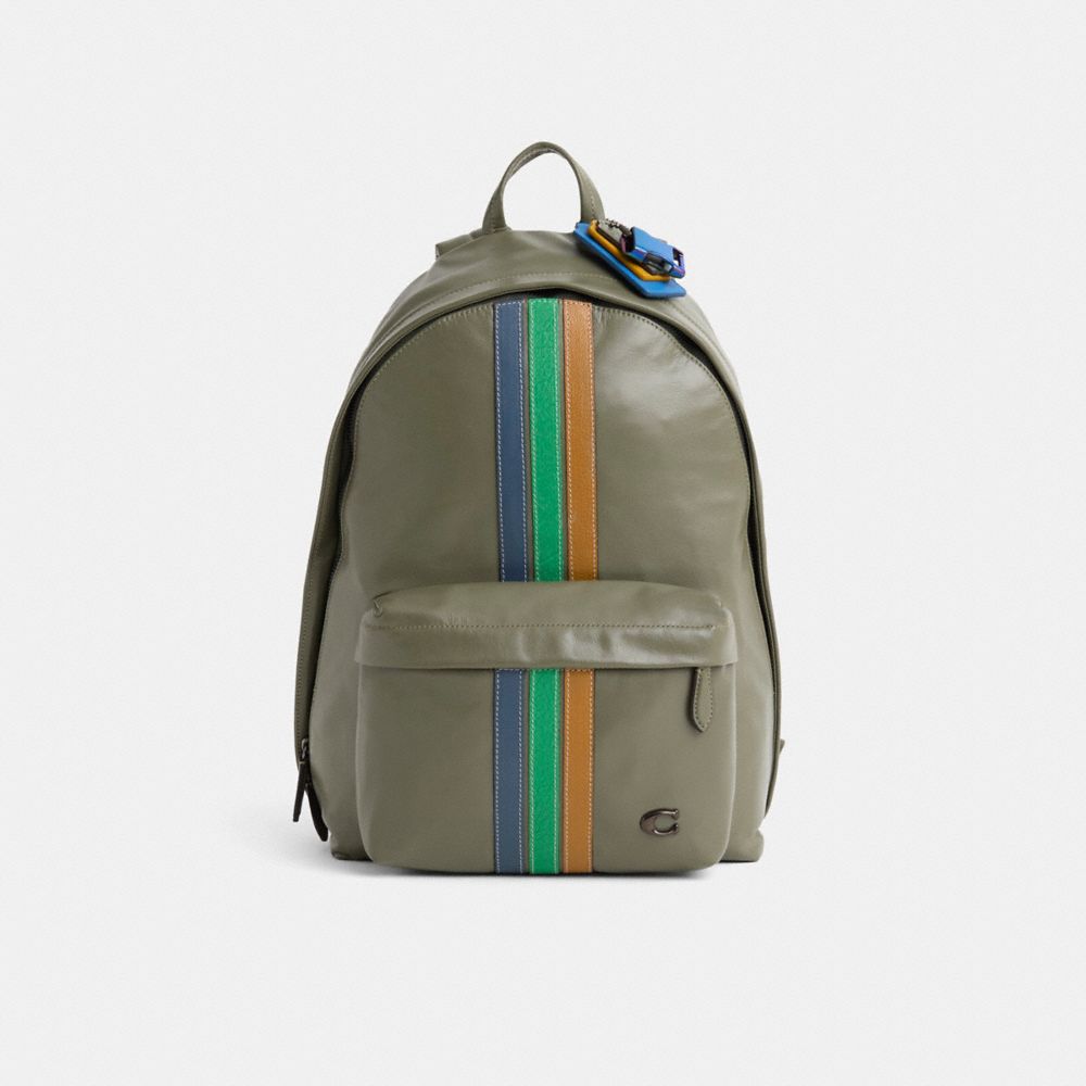 COACH®,Upcrafted Hall Backpack,,Front View