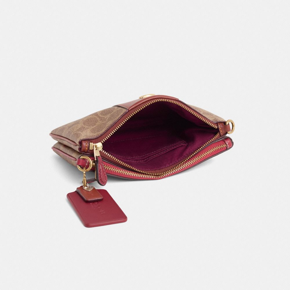 COACH®,Upcrafted Double Up Crossbody Creation,,Inside View,Top View