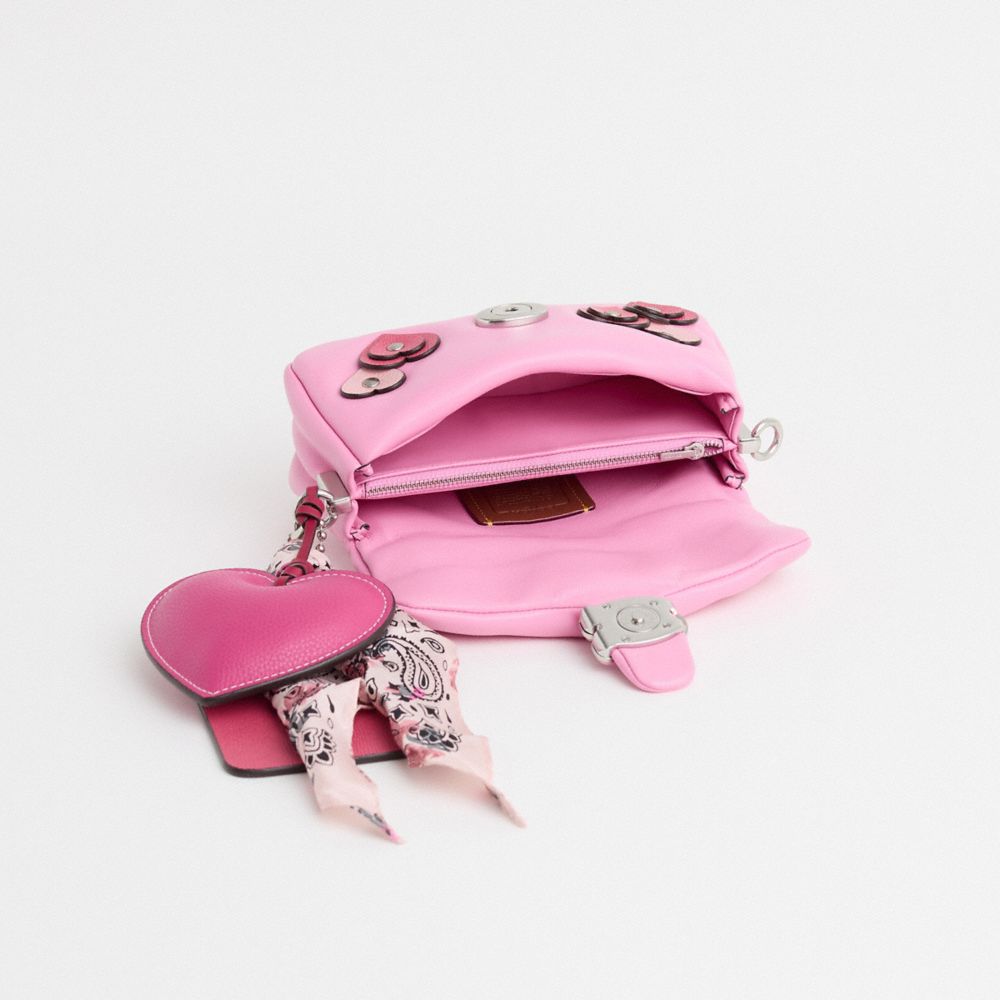 COACH®,Upcrafted Pillow Tabby Shoulder Bag 20,,Inside View,Top View