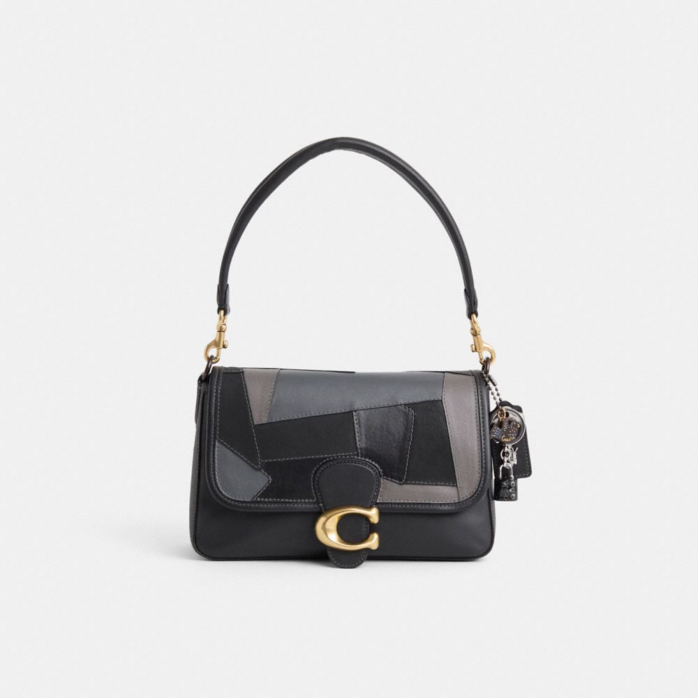 COACH®,Upcrafted Soft Tabby Shoulder Bag,,Front View