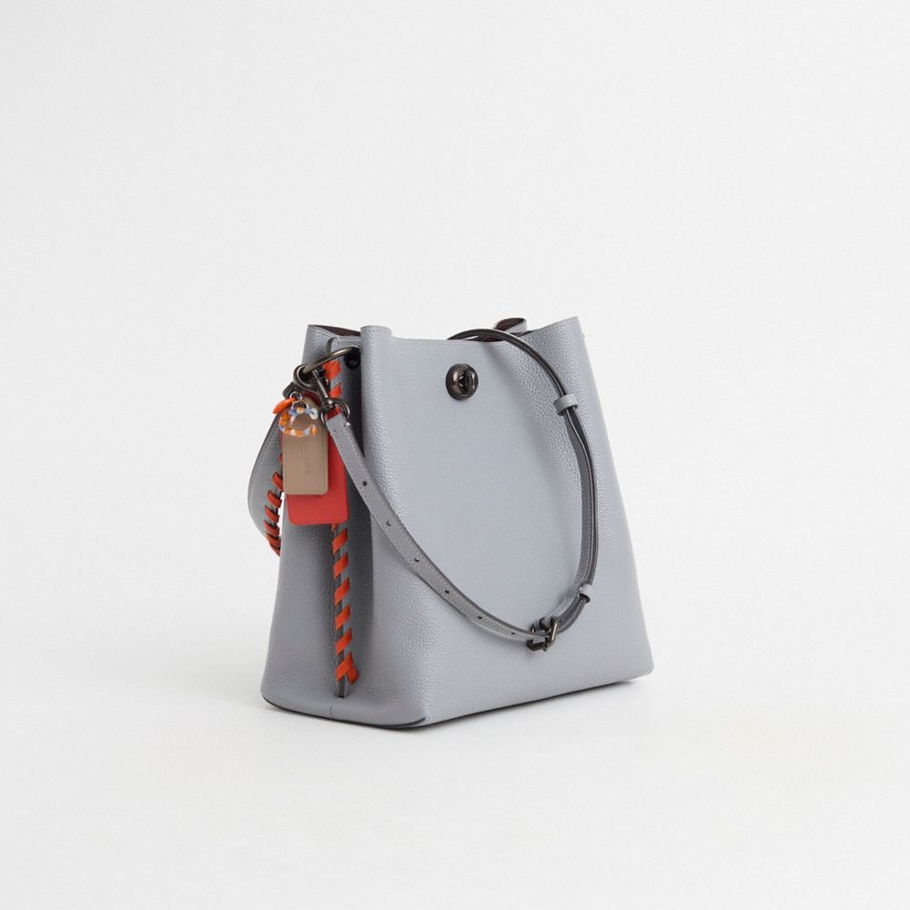 COACH®,Upcrafted Charlie Bucket Bag,,Angle View