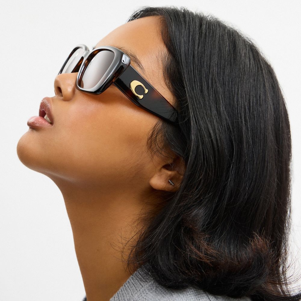 COACH®,Écaille De Tortue Sombre,Detail View