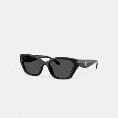 Coach C Hardware Square Cat Eye Sunglasses