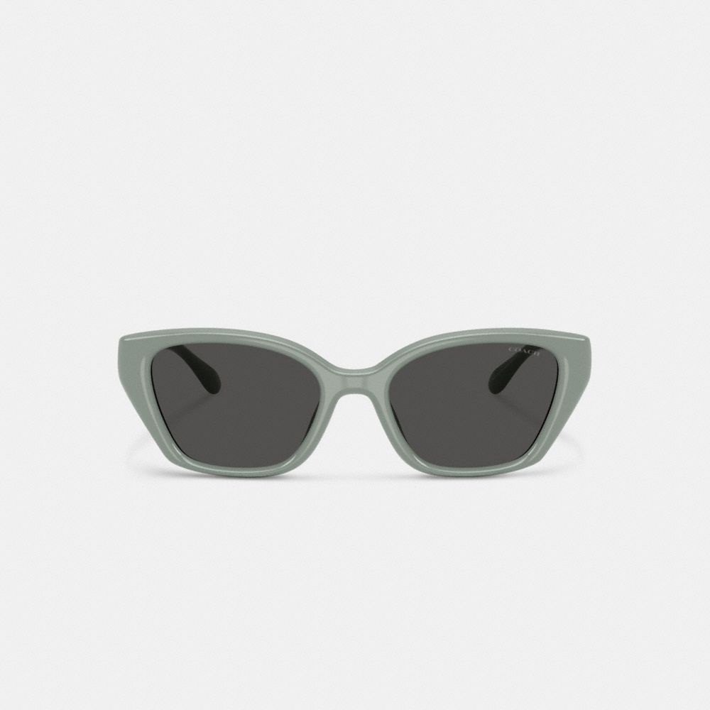 Coach C Hardware Square Cat Eye Sunglasses