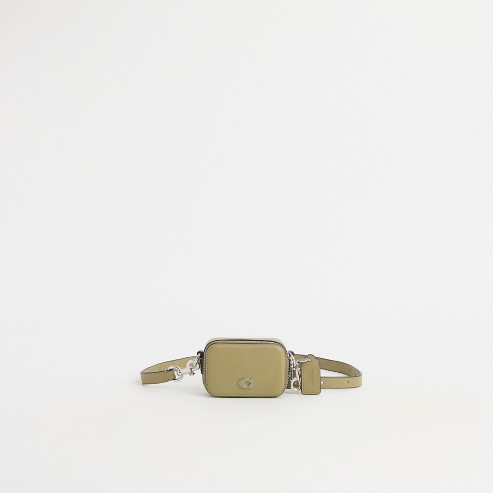 COACH®,Restored Crossbody Pouch,,Front View