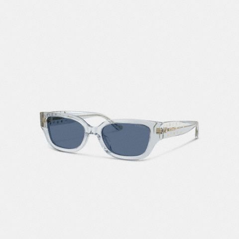 Женские солнцезащитные очки Coach Charms Narrow Rectangle Sunglasses