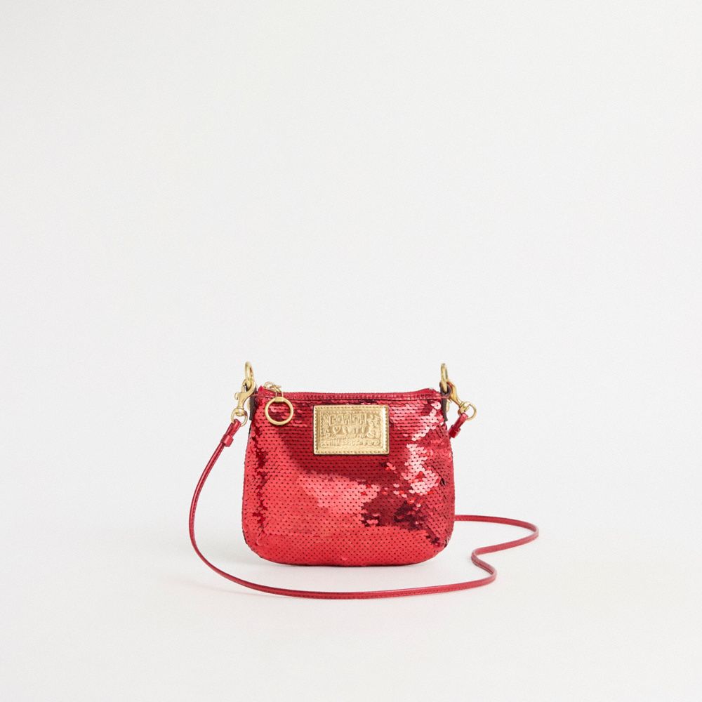 COACH® | Restored Poppy Disco Bag In Sequins