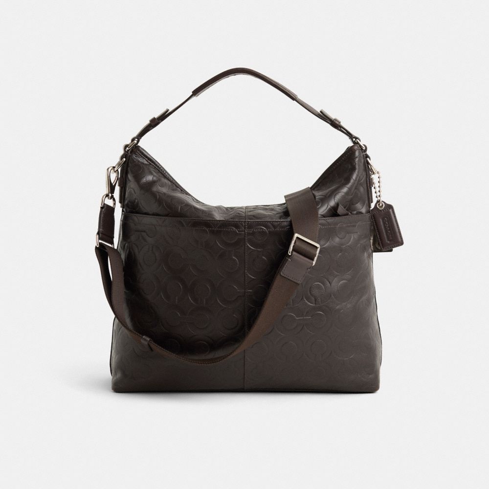 COACH®,Restored Crossbody Satchel,,Front View