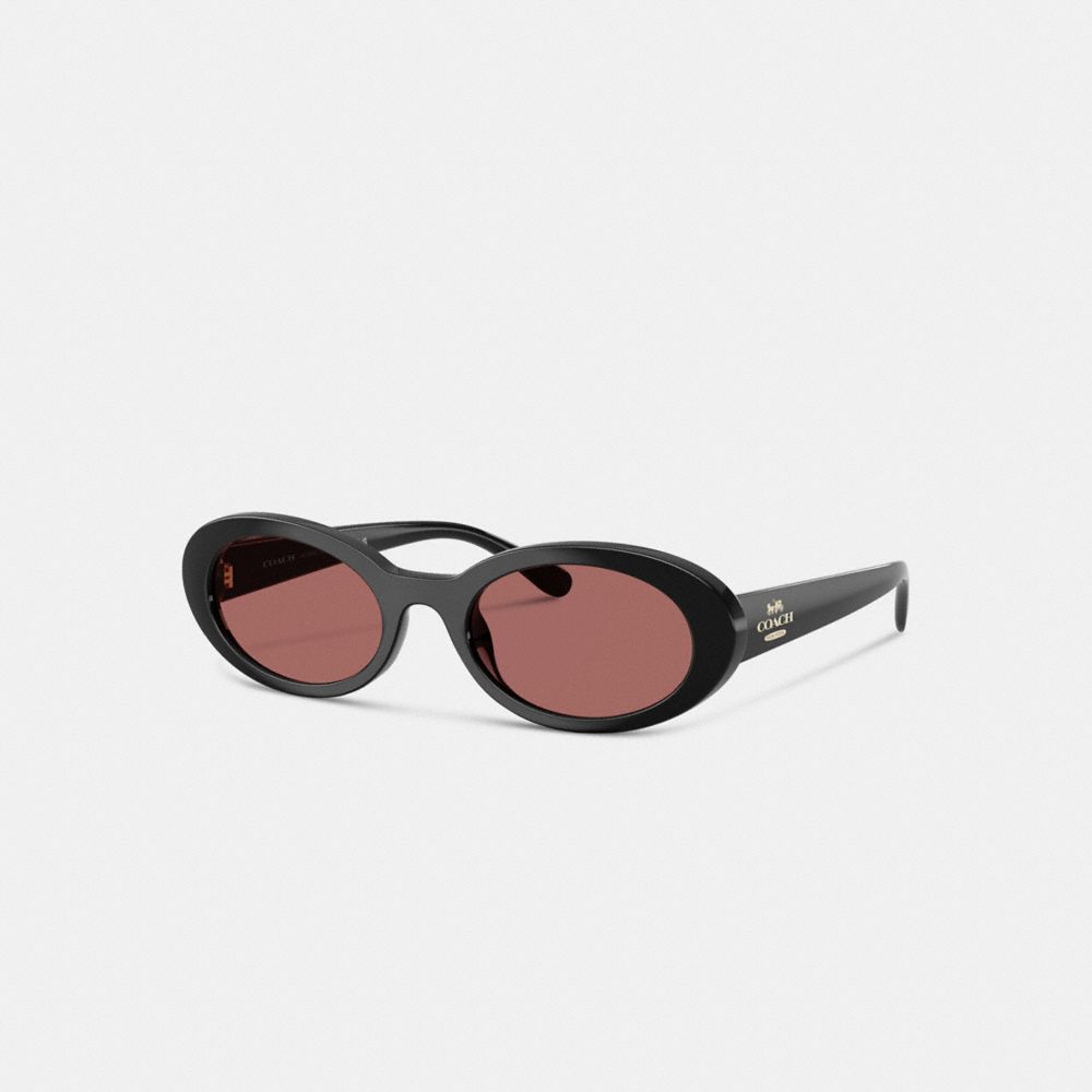 COACH®,Noir/Rose,Front View