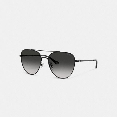 Coach Metal Pilot Sunglasses