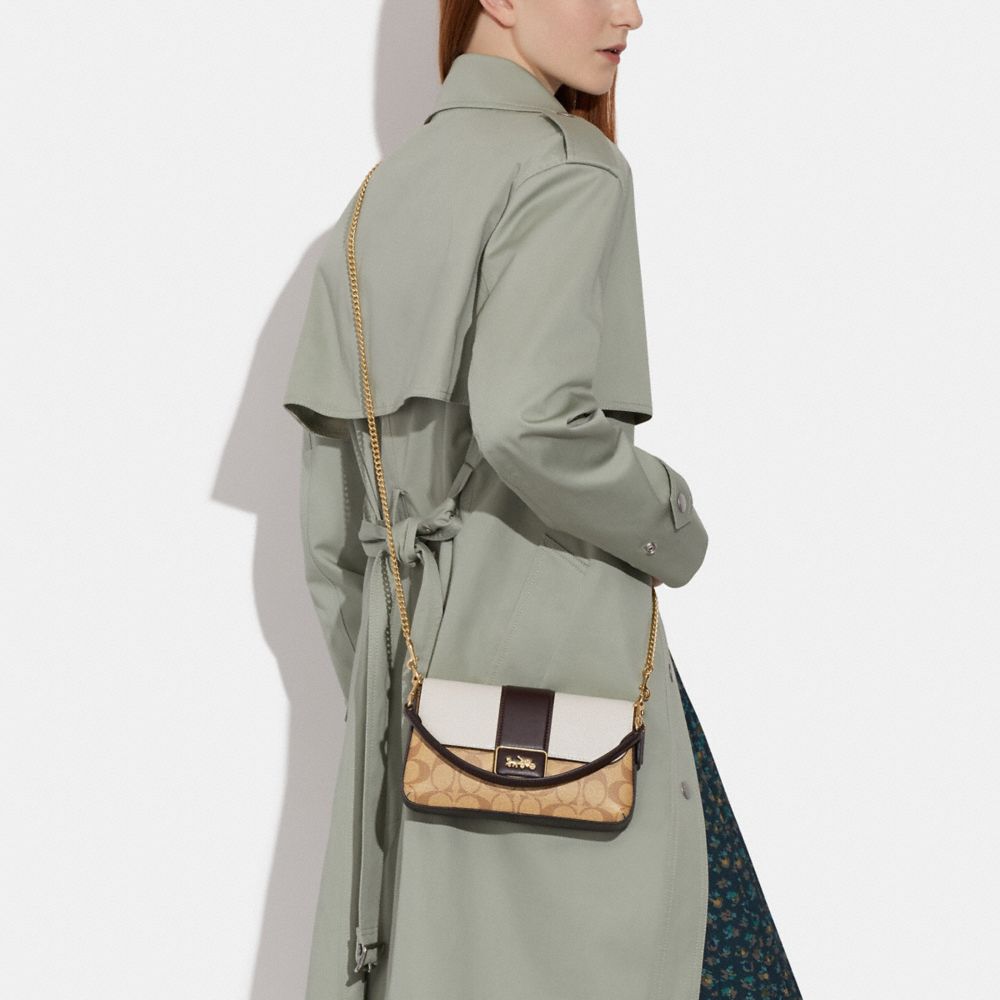COACH® | Mini Grace Crossbody In Signature Canvas